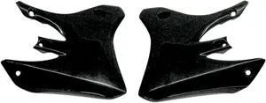 UFO RADIATOR COVERS YAMAHA WR250/450F BLACK