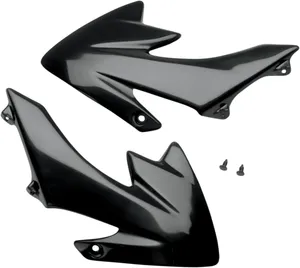 UFO RADIATOR COVERS HONDA CRF50 BLACK