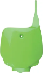 UFO FRONT NUMBER PLATE KAWASAKI KX85 KX-GREEN
