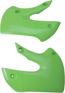 UFO RADIATOR COVERS KAWASAKI KX65/KLX110 KX-GREEN