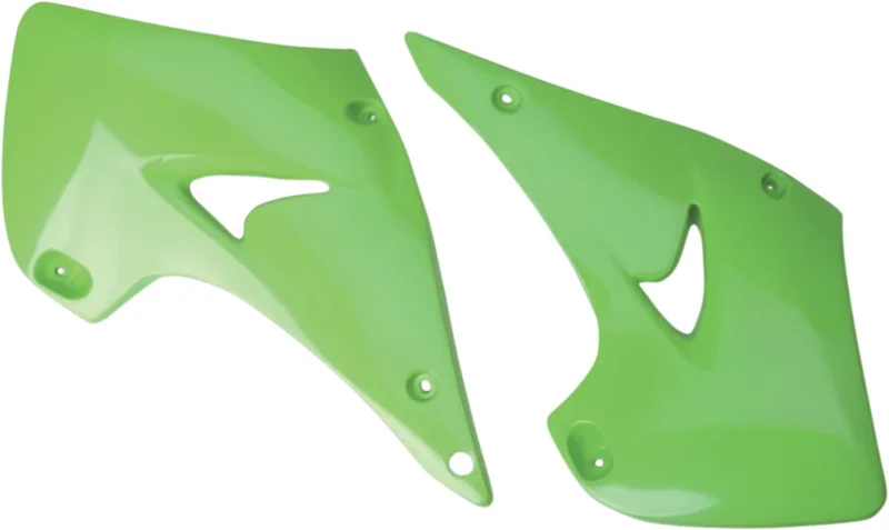 UFO RADIATOR COVERS KAWASAKI KX125/250 KX-GREEN