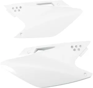 UFO SIDE PANELS KAWASAKI KXF250 WHITE