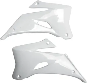 UFO RADIATOR COVERS YAMAHA YZ250/450F WHITE