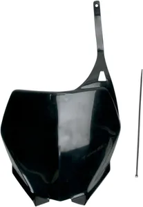 UFO FRONT NUMBER PLATE YZ/YZF BLACK