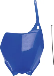 UFO FRONT NUMBER PLATE YZ/YZF REFLEX-BLUE