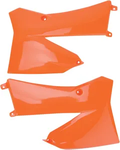 UFO RADIATOR COVERS KTM 85SX ORANGE
