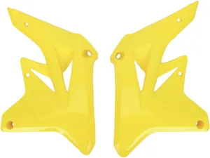 UFO RADIATOR COVERS SUZUKI RMZ250 RM-YELLOW