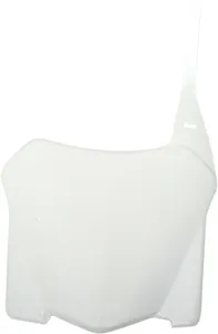 UFO FRONT NUMBER PLATE HONDA CRF250/450R WHITE