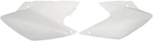 UFO SIDE PANELS KAWASAKI KLX 450R WHITE