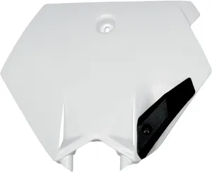 UFO FRONT NUMBER PLATE KTM 85SX WHITE
