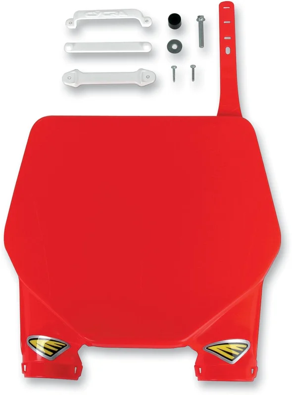 CYCRA STADIUM FRONT NUMBER PLATE HONDA RED