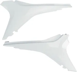 UFO AIRBOX COVER HONDA CRF250/450R WHITE
