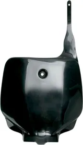 UFO FRONT NUMBER PLATE KAWASAKI KX85 BLACK