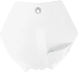 UFO FRONT NUMBER PLATE KTM 65SX WHITE