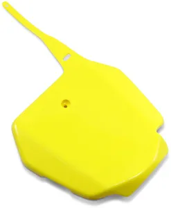 UFO FRONT NUMBER PLATE SUZUKI RM85 RM-YELLOW