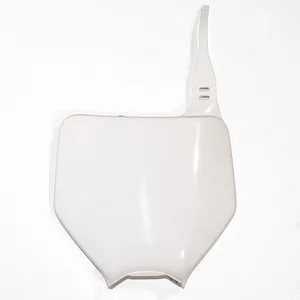 UFO FRONT NUMBER PLATE SUZUKI RMZ250 WHITE