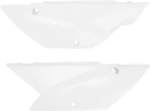 UFO SIDE PANELS KAWASAKI KLX110 WHITE