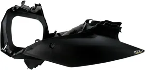 UFO SIDE PANELS W/AIRBOX COVER KTM SX/SX-F/EXC BLACK