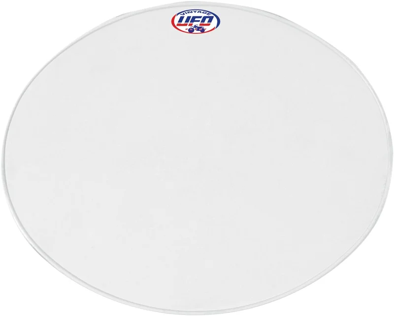 UFO VINTAGE UNI OVAL PLATE (SINCE 70) WHITE