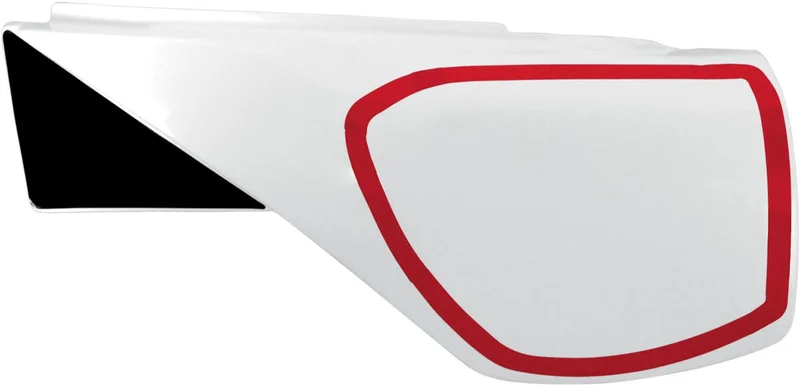 UFO VINTAGE SIDE PANELS YAMAHA TT600 (84-92) WHITE