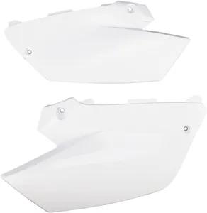 UFO RESTYLE SIDE PANELS YAMAHA YZ125/250 WHITE