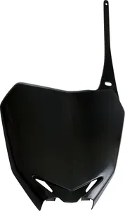 UFO FRONT NUMBER PLATE SUZUKI RMZ250/450 BLACK