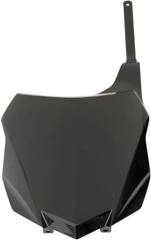 UFO FRONT NUMBER PLATE KAWASAKI KXF250/450 BLACK