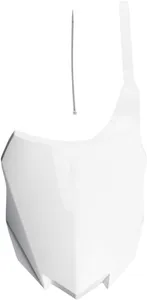UFO FRONT NUMBER PLATE KAWASAKI KXF250/450 WHITE