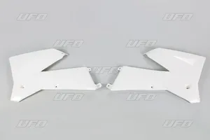 UFO RADIATOR COVERS KTM SX/SX-F/EXC WHITE