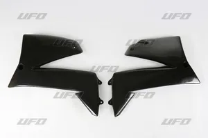 UFO RADIATOR COVERS KTM 660 SMC/640 LC4 SM BLACK