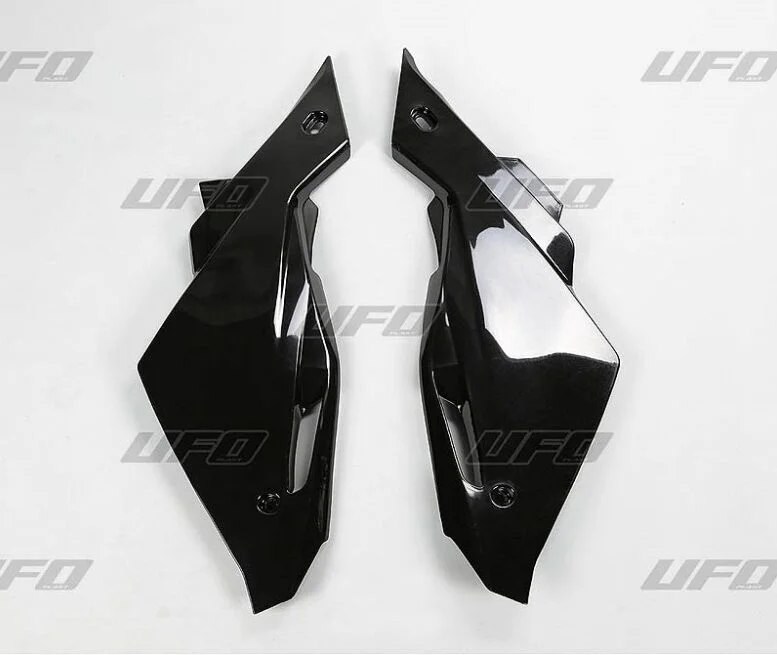 UFO SIDE PANELS HUSQVARNA CR/WR 125 BLACK