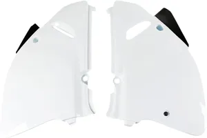 UFO SIDE PANELS SUZUKI RM125/250 WHITE