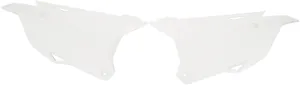 UFO SIDE PANELS KAWASAKI KX85 WHITE
