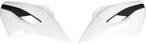 UFO RADIATOR COVERS HUSQVARNA TC/TE/FE/FC WHITE
