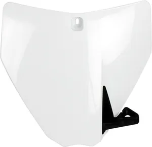 UFO FRONT NUMBER PLATE HUSQVARNA TC/FC WHITE