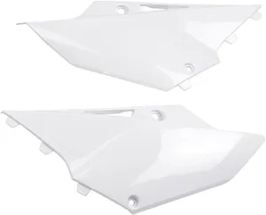 UFO SIDE PANELS YAMAHA YZ125/250 WHITE