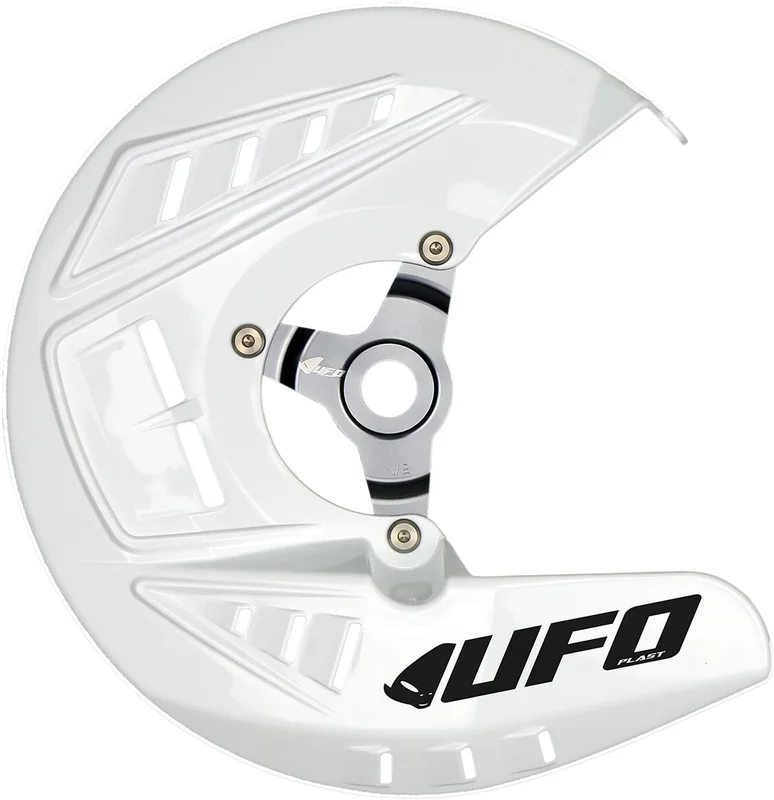 UFO FRONT DISC COVER KIT HONDA CRF250/450R WHITE