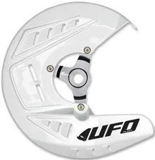 UFO FRONT DISC COVER KIT HUSQVARNA WHITE