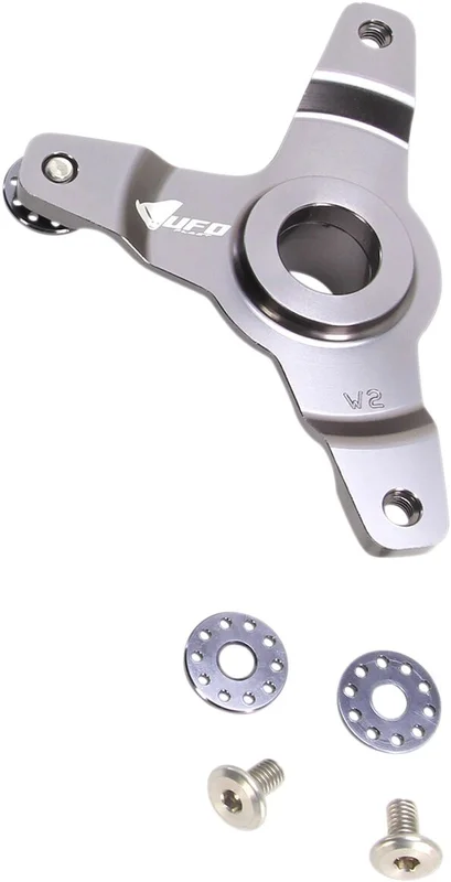 UFO FRONT DISC COVER KIT KAWASAKI KXF250/450 BLACK