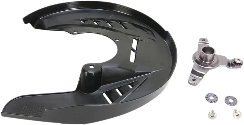 UFO FRONT DISC COVER KIT KAWASAKI KXF250/450 BLACK
