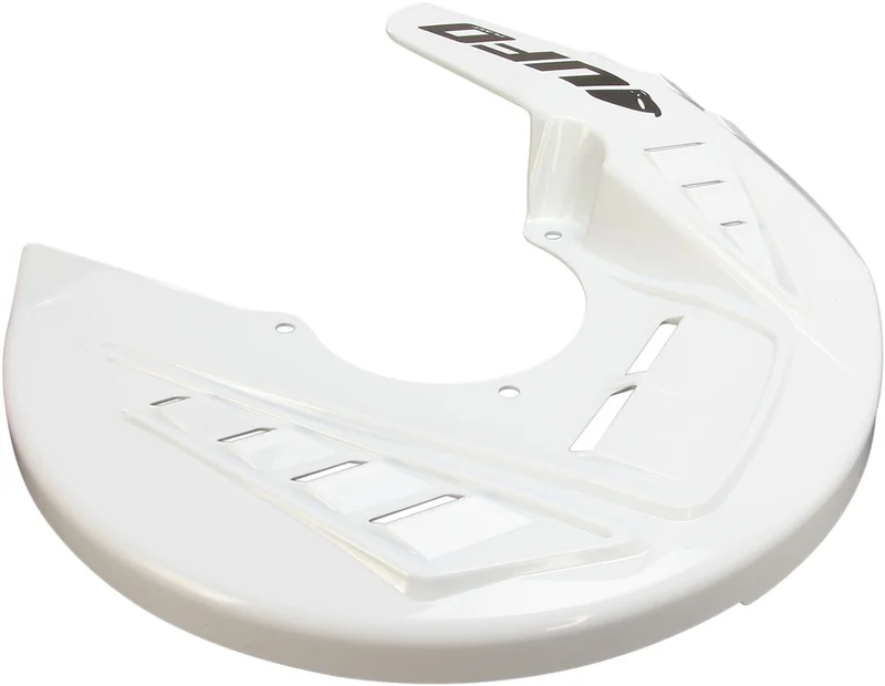 UFO FRONT DISC COVER KIT KAWASAKI KXF250/450 WHITE