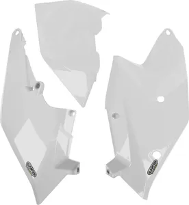 UFO SIDE PANELS W/AIRBOX COVER KTM SX/SX-F/EXC WHITE