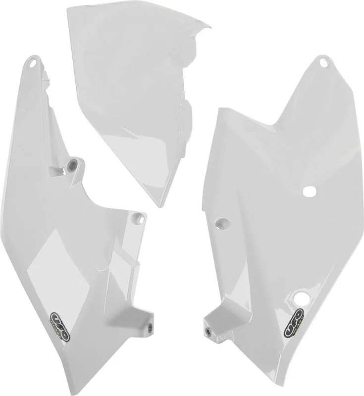 UFO SIDE PANELS W/AIRBOX COVER KTM SX/SX-F/EXC WHITE