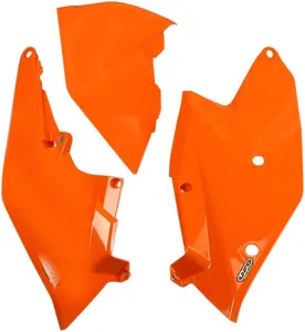 UFO SIDE PANELS W/AIRBOX COVER KTM SX/SX-F/EXC ORANGE