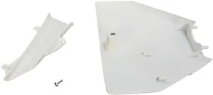 UFO FRONT NUMBER PLATE HUSQVARNA TC/FC WHITE