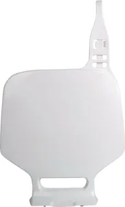 POLISPORT NUMBER PLATE WHITE