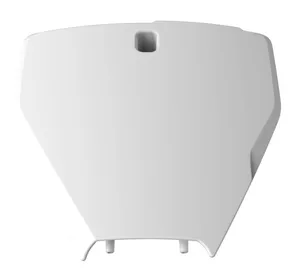 POLISPORT NUMBER PLATE WHITE