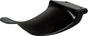 POLISPORT REAR SHOCK FLAP BLACK
