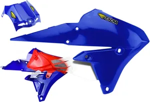 CYCRA POWERFLOW INTAKE RADIATOR SHROUDS YAMAHA BLUE