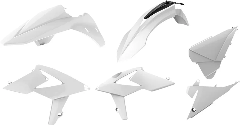 POLISPORT STANDARD ENDURO BODY KIT WHITE